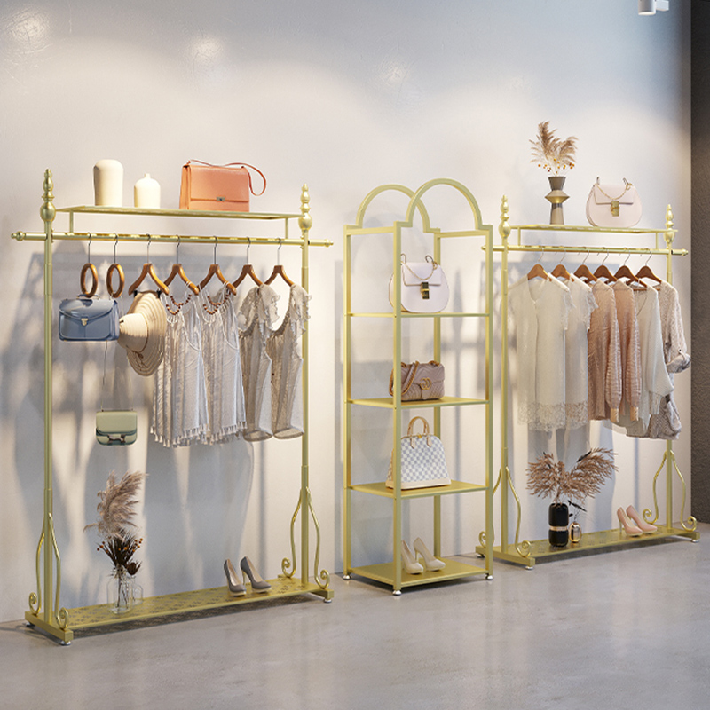 创意落地挂衣架服装女装店展示架