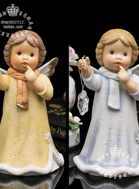 Goebel高宝陶瓷水晶雪花天使