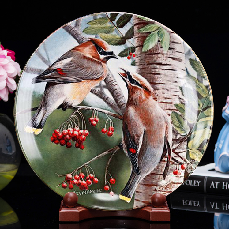 美国knowles限量新居壁画瓷盘