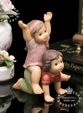 Goebel高宝北欧青梅竹马手绘人偶