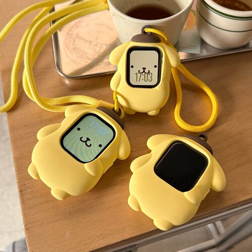 可爱布丁狗适用applewatch1-8代苹果手表S10/SE3硅胶iwatch ultra