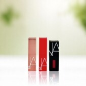 专柜原装 Nars粉金口红小样细管121唇膏黑管唇釉dv豆沙色浅杏裸橘