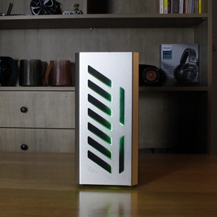 双240水冷MATX紧凑型铝合金可变容积电脑机箱ATX电源散热好