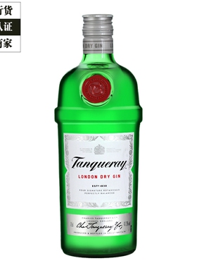 添加利金酒 伦敦干味金酒 Tanqueray Gin琴酒杜松子酒洋酒750ml