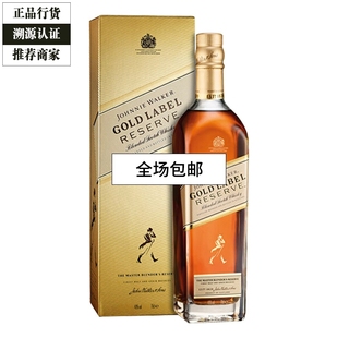 Walker Johnnie 尊尼获加金牌珍藏金方威士忌 进口洋酒帝亚吉欧