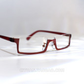 Lolita赛博朋克哥特蒸汽酒红眼镜框带镜片下半框眼镜架cos配饰