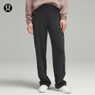 Softstreme? Pintuck 女士中褶中腰长裤 丨lululemon丨LW5GTUA