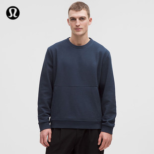Textured Spacer 男士纹理圆领套头衫丨lululemon丨LM3FV5S