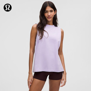 Cotton Jersey 女士棉质针织装饰缝线背心丨lululemon丨LW1FNIS