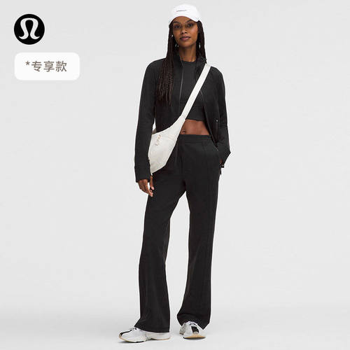Define女士中腰运动裤*