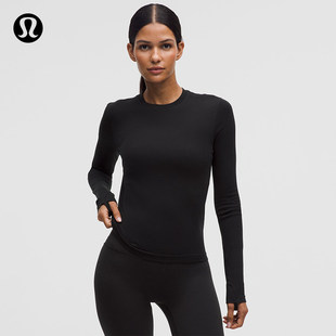 Swiftly Wool 女士羊毛混纺长袖运动衫丨lululemon丨LW3JI4S