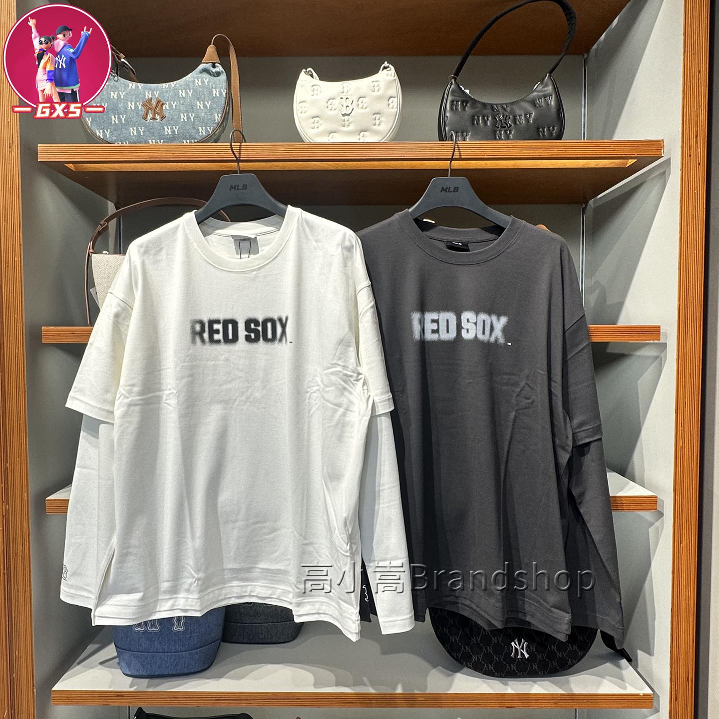 MLB男女情侣覆古圆领运