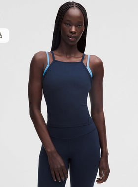 Align 女士假两件高领口运动背心丨lululemon丨LW1GBRS