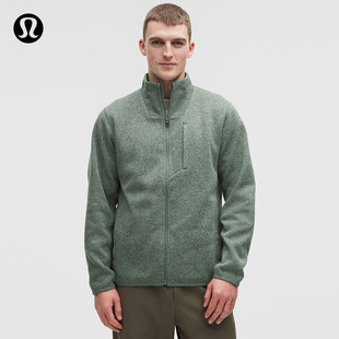 Sojourn 男士拉绒内里针织夹克丨lululemon丨LM3EW9S