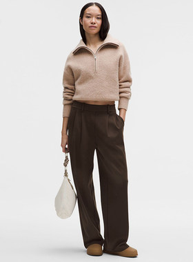 Daydrift 女士高腰长裤 *拉绒丨lululemon丨LW5IN8A