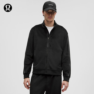 Velour 男士绒面拉链夹克丨lululemon丨LM3FZOS