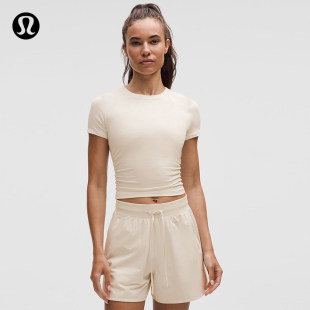 License to Train 女士运动紧身剪裁 T 恤丨lululemon丨 LW3HIXS