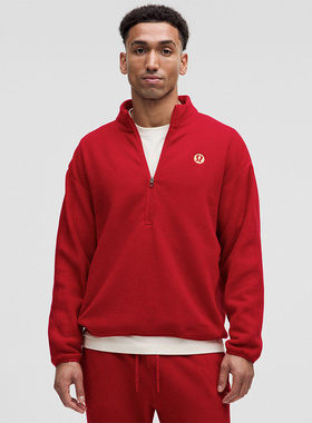 朱一龙同款Oversized-Fit?男士拉绒卫衣丨lululemon丨LM3FE4S