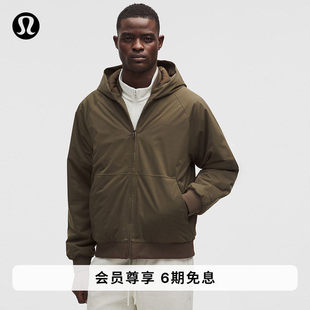 Insulated 男士带夹层连帽夹克丨lululemon丨LM4AV9S
