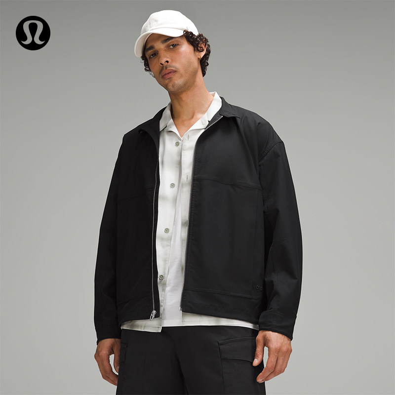 Twill男士斜纹拉链外套