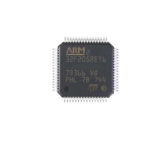 原装正品 STM32F205RET6 LQFP-64 ARM Cortex-M3 32位微控制器MCU