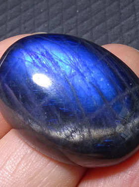 天然幽蓝钠长石戒托钠长石