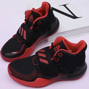 男大童儿童休闲运动训练篮球鞋 Adidas阿迪达斯童鞋 GZ0096