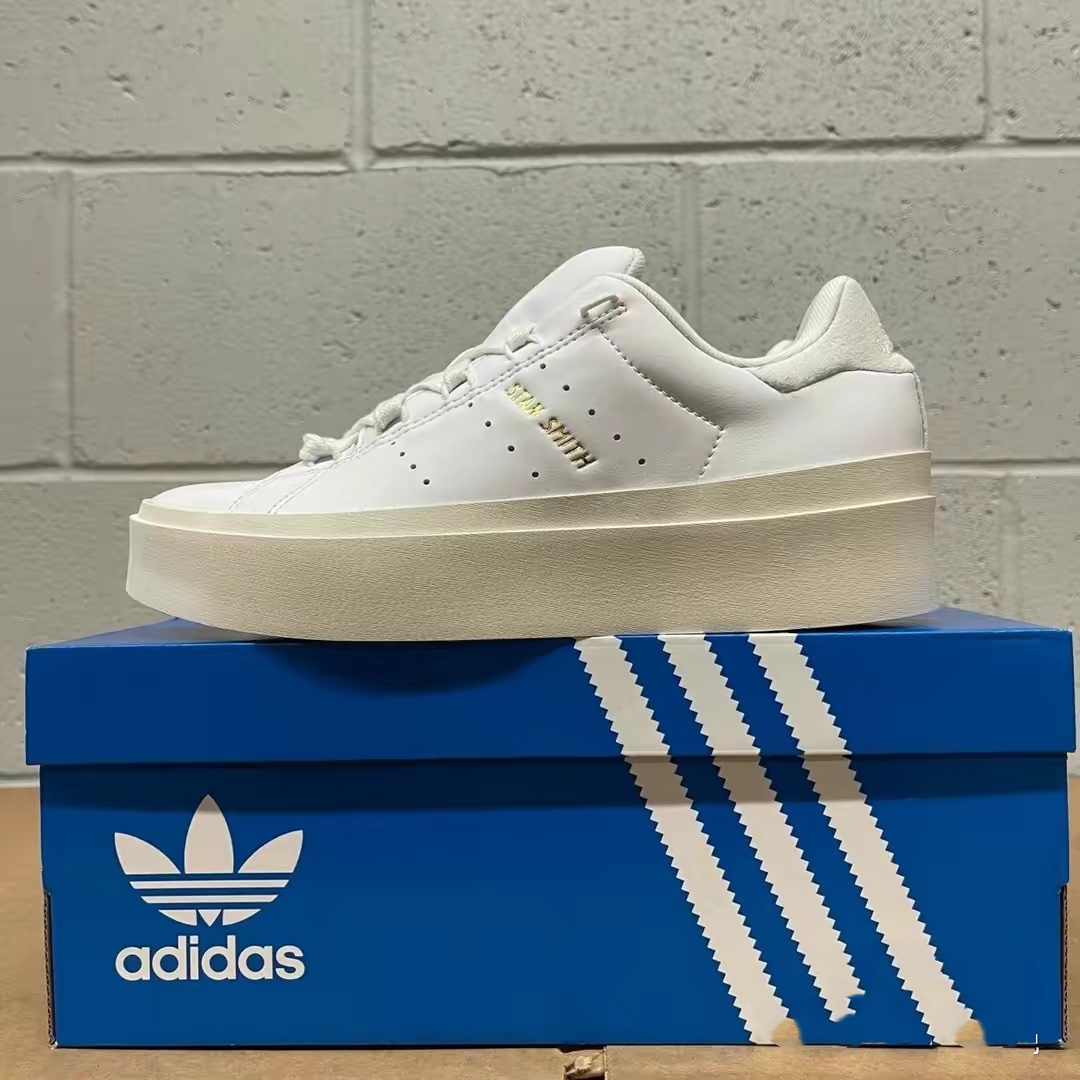 adidas阿迪达斯 originals Stan Smith Bonega厚底增高板鞋GY3056