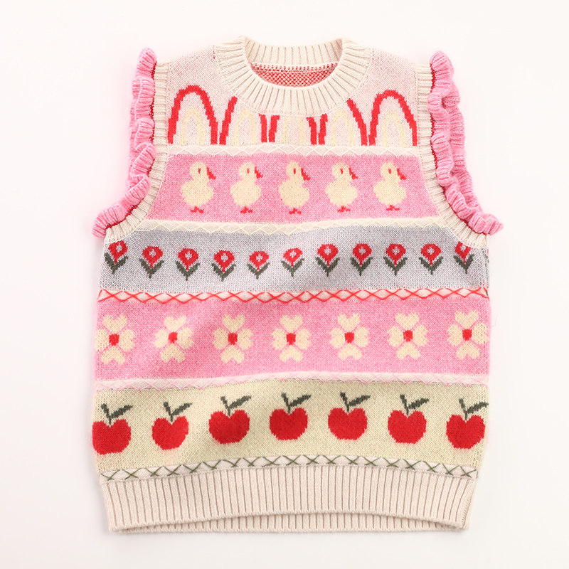 秋冬圆领儿童羊绒衫女童毛衣背心山羊绒针织羊毛坎肩马甲宝宝新款,童装/婴儿装/亲子装,马甲,淘宝优惠券,粉丝福利购,淘宝优惠卷