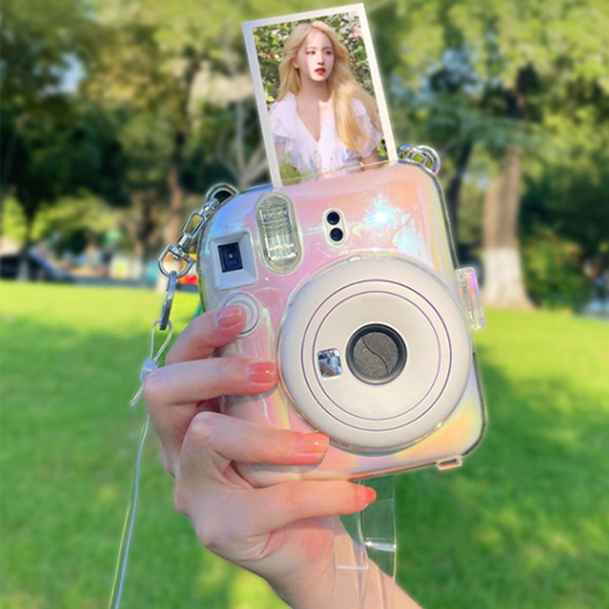 拍立得mini12保护壳透明