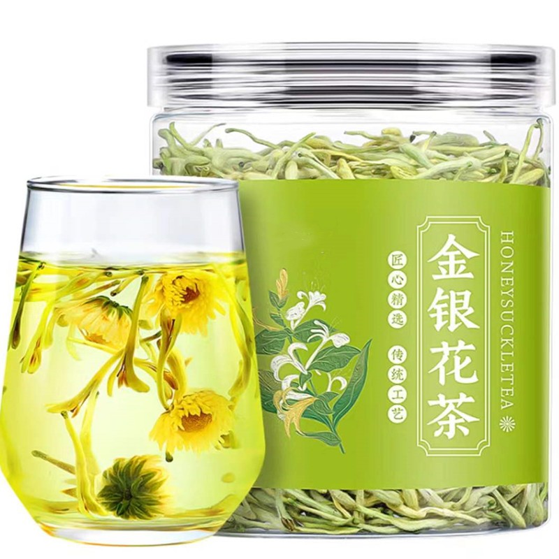 3- 金银花茶罐装独立罐装