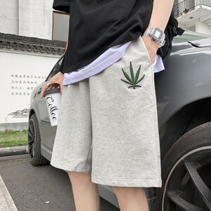 2021夏季男生短裤港风宽松休闲裤子XZ-702图片