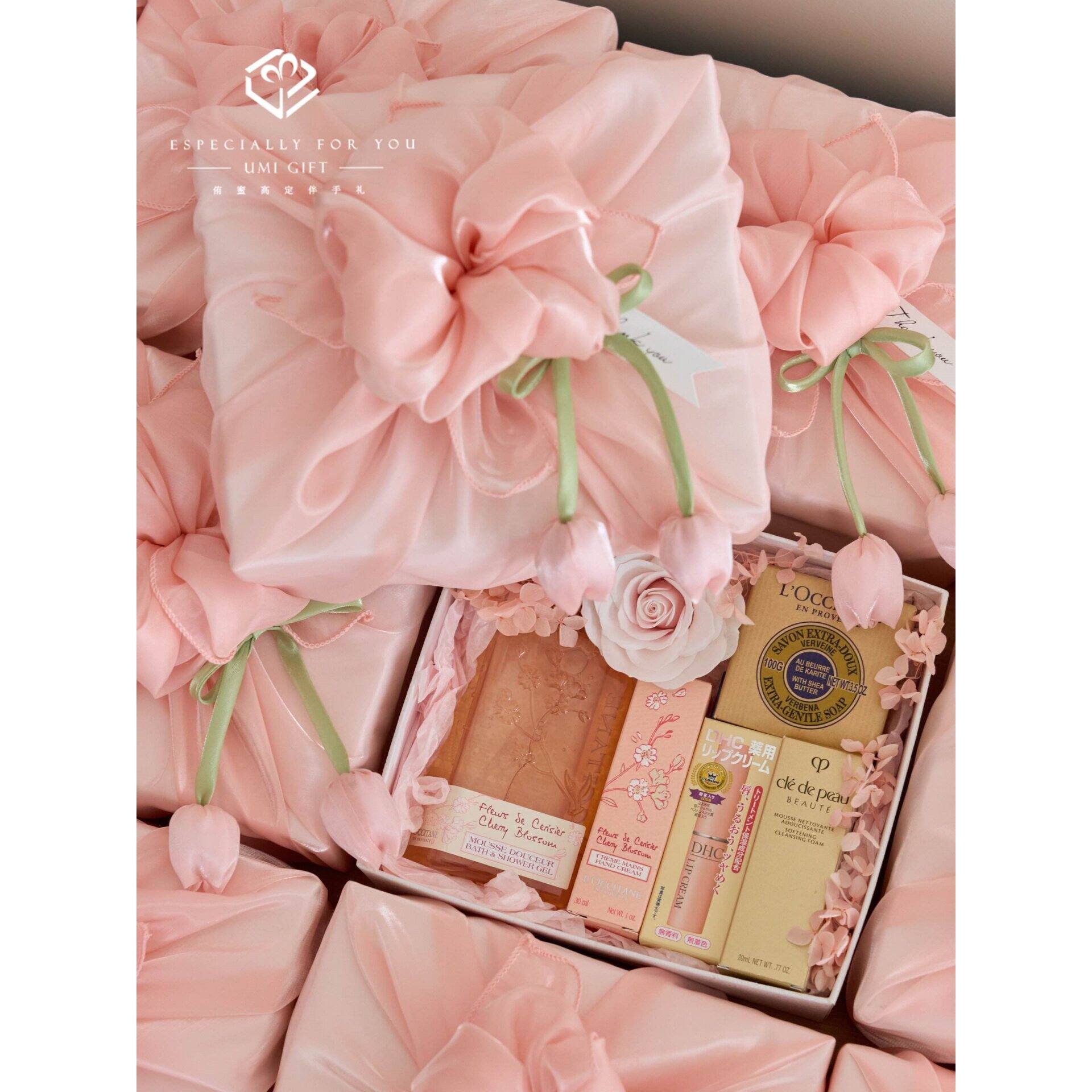 伴娘伴手礼女结婚高档实用礼物美业美容院送老师女生礼盒空盒子