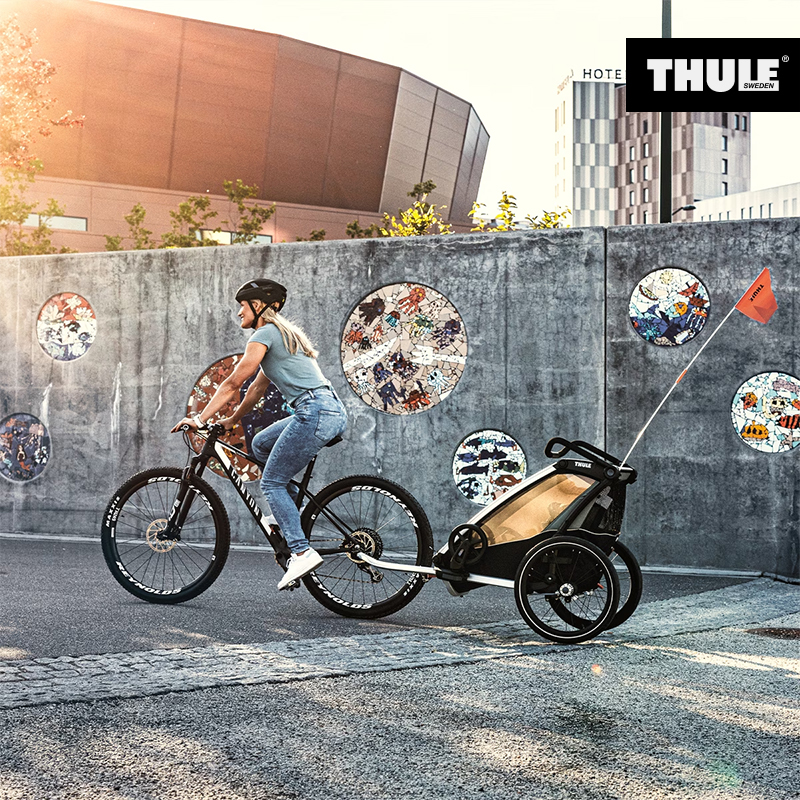 拓乐ThuleChariot儿童自行车拖车