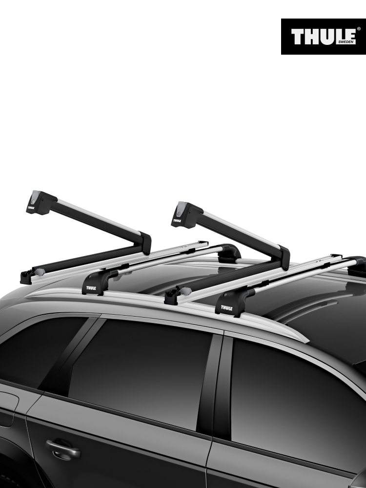 THULE SnowPackExtender车顶架雪橇和滑雪板托架拓乐原装进口