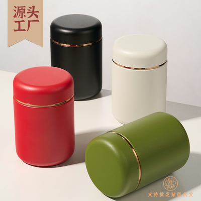 厦门盒爆不锈钢茶叶罐通用密封罐