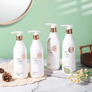 茶灵CHA LING酒店款 茶香系列洗发水护发素沐浴露润肤乳300ml洗护
