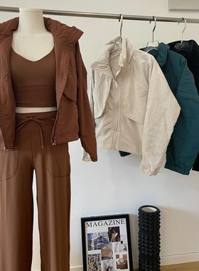 always effortless平替运动外套女防风秋冬可脱卸连帽口袋冲锋衣