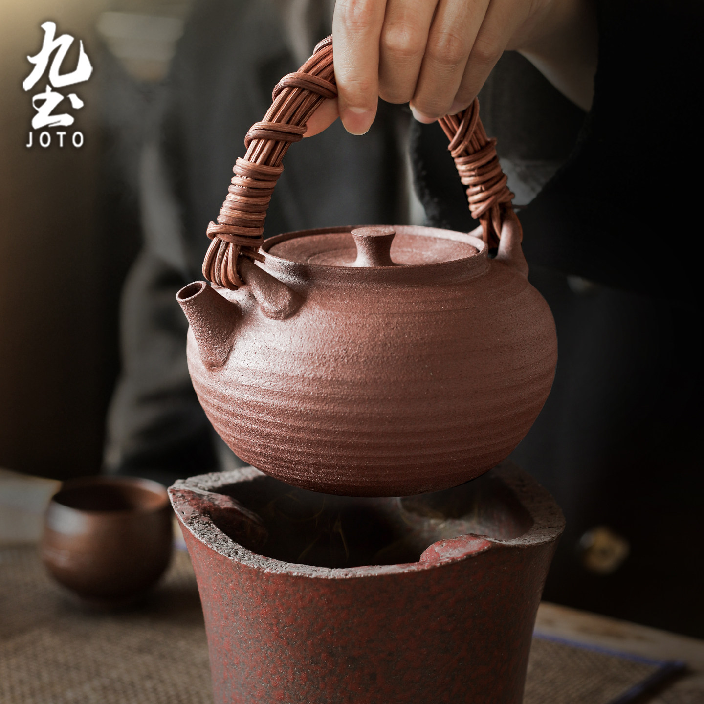 九土老式提梁煮茶壶电陶炉烧水复古炭火茶具侧把紫砂壶明火茶炉,餐饮具,茶壶,淘宝优惠券,粉丝福利购,淘宝优惠卷