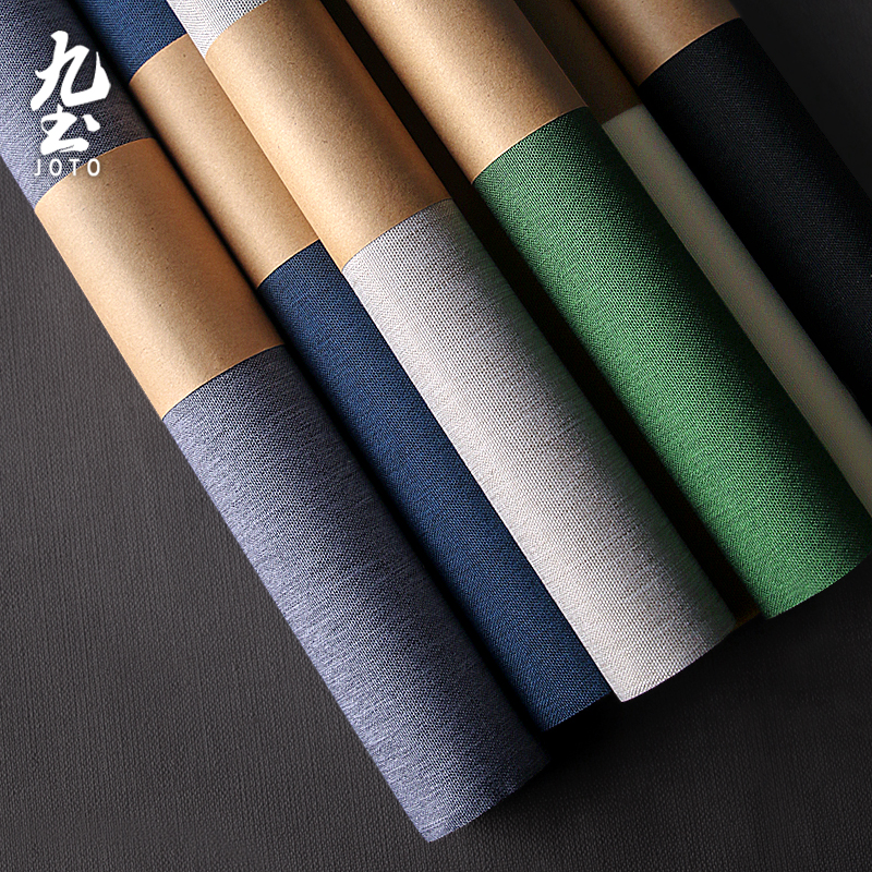 九土布艺现代棉麻纤维茶道配件