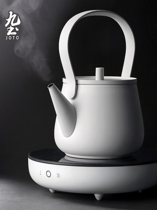 九土茶壶电陶瓷炉观壶家用水壶电茶炉专用不锈钢烧水茶具