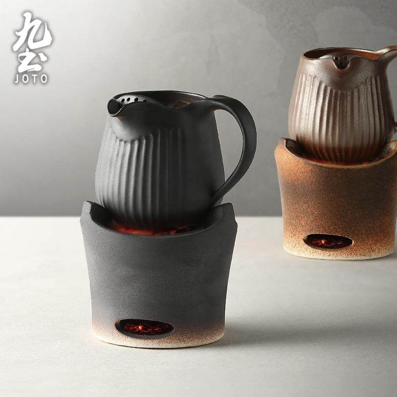 九土陶瓷煮茶罐围炉煮茶家用煮烤奶茶壶罐罐煮茶器烧炭茶炉可明火,餐饮具,煮茶炉,淘宝优惠券,粉丝福利购,淘宝优惠卷