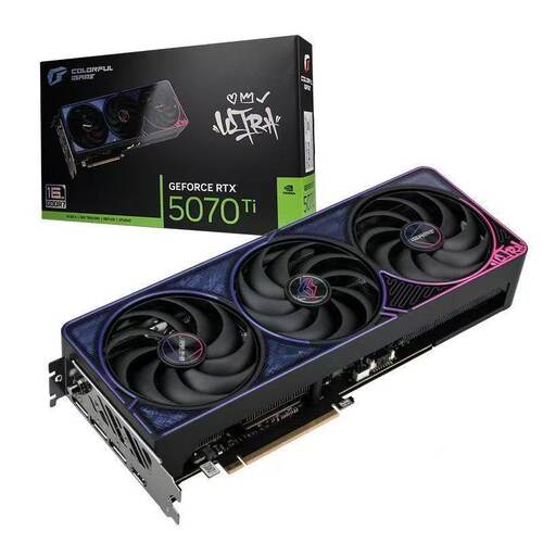 七彩虹 RTX5070Ti iGame Ultra OC SFF 16GB 全新国行显卡 黑色