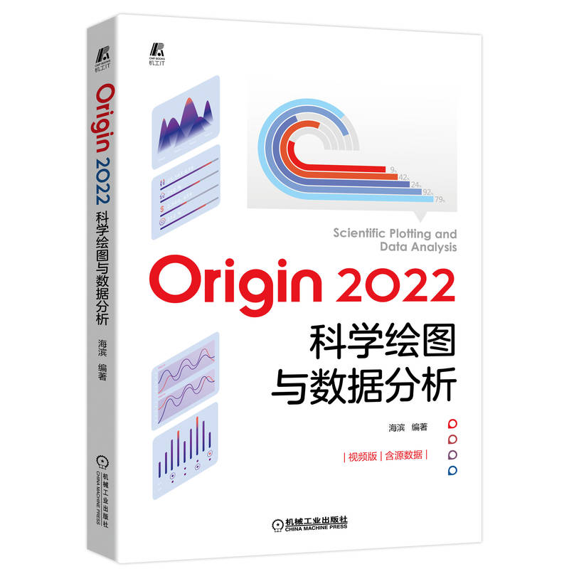 Origin 2022科学绘图与数据分析海滨数值计算数据分析论文出版论文出图科技成果图表-封面