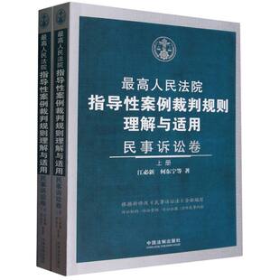 最高人民法院指导性案例裁判规则理解与适用·民事诉讼卷 上下册