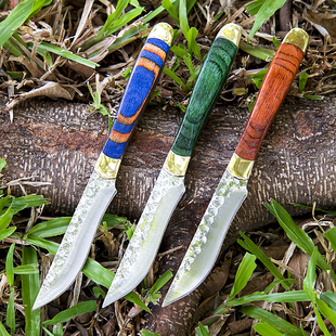 蒙古羊肉小餐刀烧烤牛排手扒肉刀蒙古族吃肉剔骨手把刀锋利水果刀