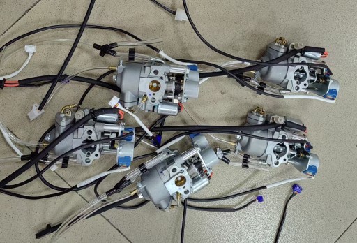 驰威 田河 冠航 优京工24v驻车空调发电机汽油148f化油器带电池阀