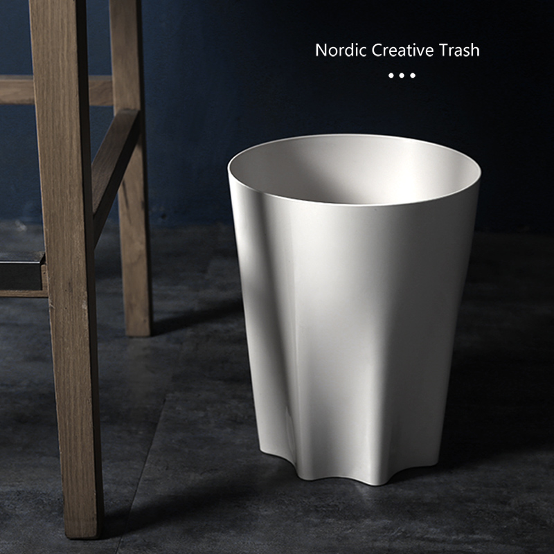 北欧风厨房客厅办公室纸篓拉圾筒