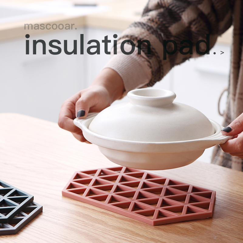 隔热厨房家用杯子防水锅碗硅胶垫