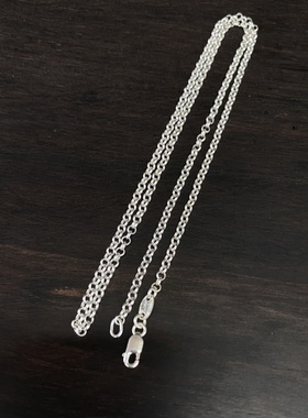 o字链条龙虾扣情侣款锁骨链